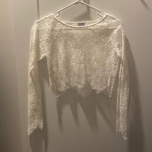 White Lace Top